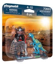 Playmobil ® 70693 Braconnier et vélociraptor / Neuf - New - nuevo