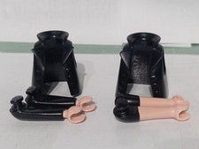 PLAYMOBIL X2 VESTS BLACK ARMS