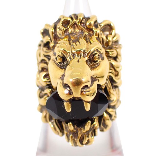 Bague pierre couleur tête - , de
