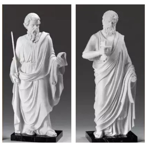 Couple statues san pietro - statues,