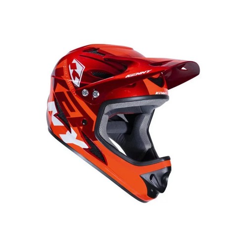 Casque down hill - casque, rouge