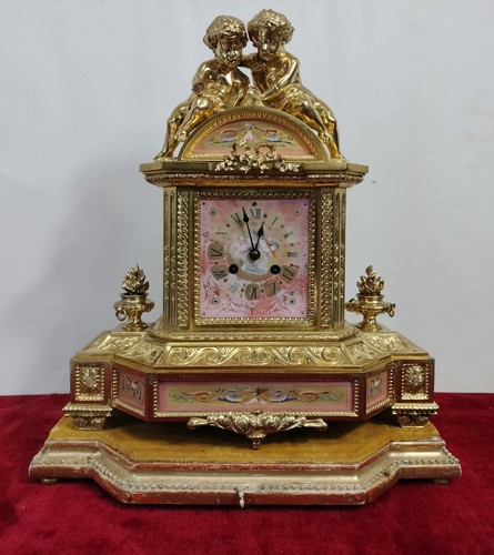 Pendule cheminée ancienne - de,