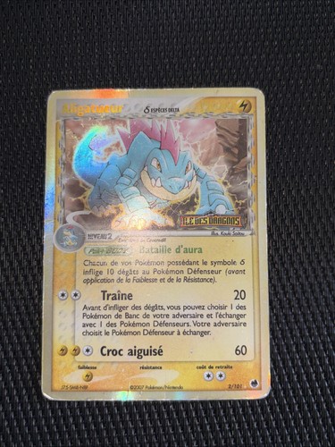 Carte pokémon aligatueur - pokémon, :