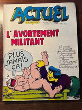 ACTUEL N°36/NOV 1973/L'AVORTEMENT MILITANT/TOPOR/UNDERGROUND