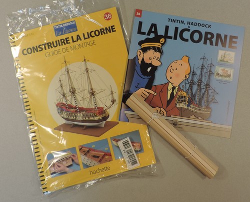 Tintin construire licorne - construire,