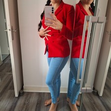 Veste/blazer rouge à manches