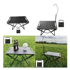 Table de camping pliante et
