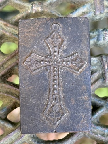 Matrice ancienne croix - matrice, de