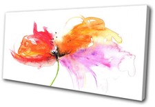 Painting Style Flower Abstract