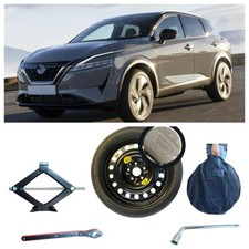 roue de secours (galette) 18" pour Nissan Qashqai E power avec cric cléf et sac