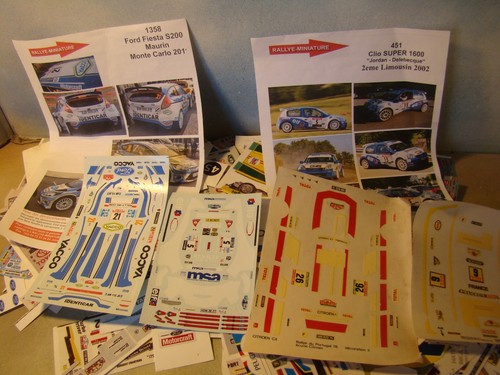 Lot dechets de decals - dechets,