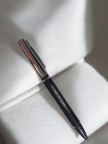 Stylo publicitaire ancien noir