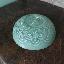 ancienne vasque PLAFONNIER SUSPENSION pour lustre en verre