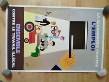 affiche gendarmerie - FORE -