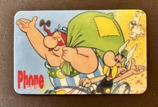 Astérix RARE Carte Téléphonique Phone Card Internationale pour le Royaume Uni 