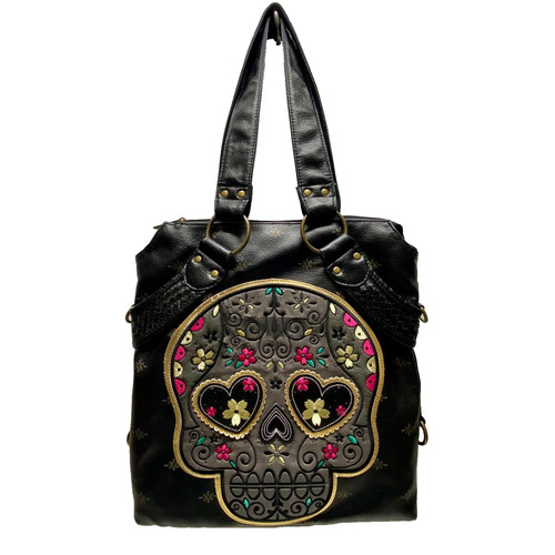 Loungefly sugar skull shoulder - sugar,