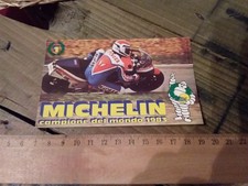 Ancien autocollant Michelin champion du monde 1983 moto italien