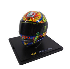 Casque échelle 1/5 Valentino Rossi Moto GP Saison 2009 Yamaha CR006BC