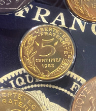 MONNAIE 5 CENTIME 1983 UNC -