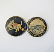 Boite en tôle lithographiée BONBONS CONFISERIE FINE DEBRAY PARIS Candy box 1900s