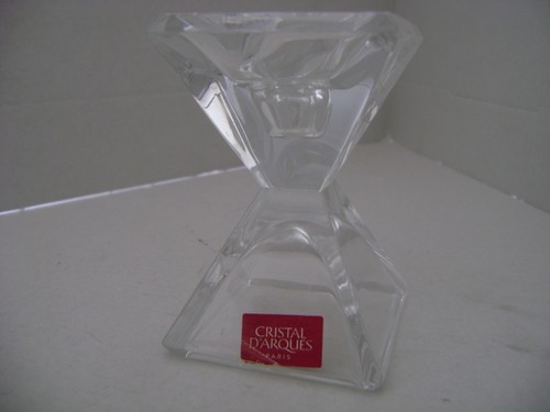 Bougeoir cristal arques - bougeoir, d'arques