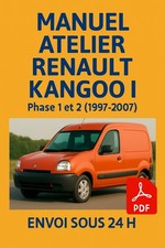 Manuel Atelier RENAULT KANGOO