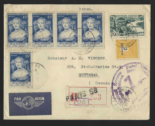 1950 france canada montréal - 1950, france-canada-montrÉal