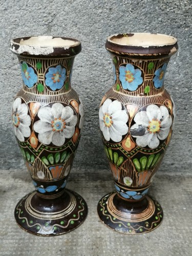 Ancienne paire vases thoune - ancienne,