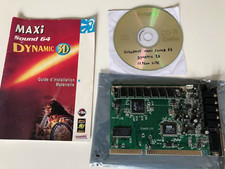 Guillemot Maxi Sound 64 Dynamic 3D ISA sound card wavetable SC8600 Lite EWS64