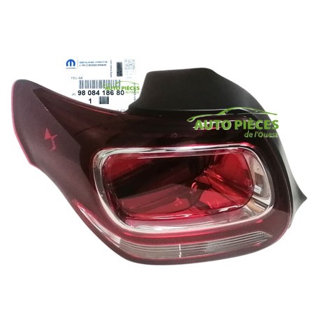 Feu arriere gauche led citroen - arriere,