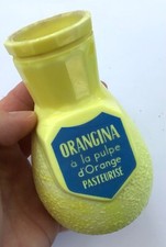 ANCIEN PORTE PAILLES ORANGINA A LA PULPE D’ORANGE PASTEURISÉE BISTROT