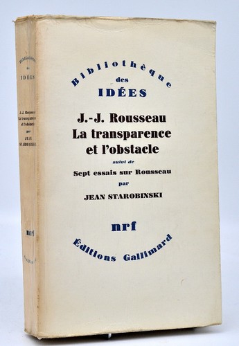 Jean starobinski j rousseau - jean, starobinski,