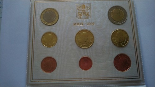 Pochette euro vatican 2009 - vatican,