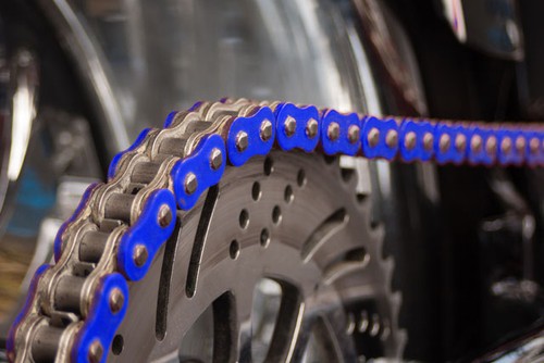 Collier hrt bleu yamaha - bleu,