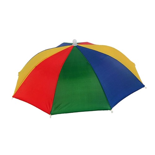 Chapeau parapluie mains