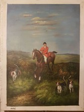 Cadre Peint À La Main Huile