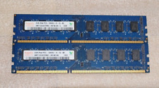Kit Mémoire RAM DDR2 Hynix 4Go (2x2Go) PC2-10600 .
