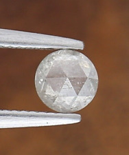 Diamant Naturel Loose Rose Cut De 0,26 Ct 3,9 Mm Intense Vert Diamant Rond