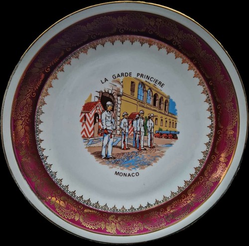 ❗Assiette décorative en