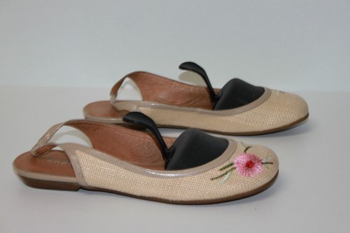 Andre ballerines toile - toile, rigide