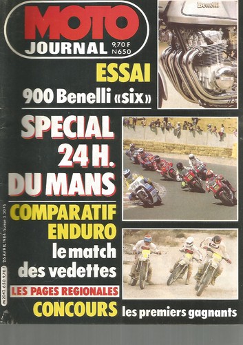 Moto journal 650 - journal, n°650