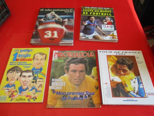Lot livres sport - de,