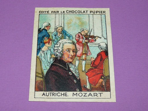 Chromo chocolat pupier - chromo,