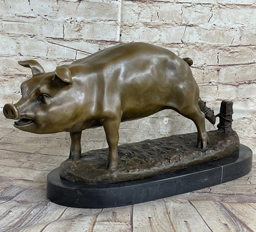 Victorien bronze cochon - victorien,