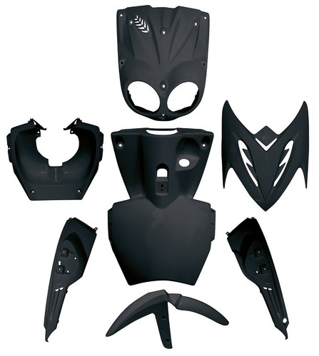 Kit carénages noirs t4 - noirs,