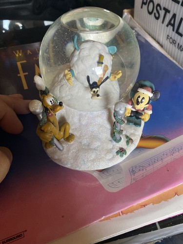 Disney snow globe mickey and - mickey,