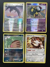 Lot de 4 cartes Pokemon reverse bloc DP/Platine (5)