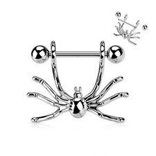 Suspendu Spider 10K or Blanc