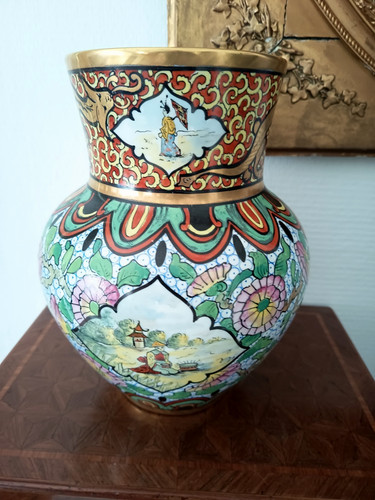 Gros vase ancien ceramique - vase,