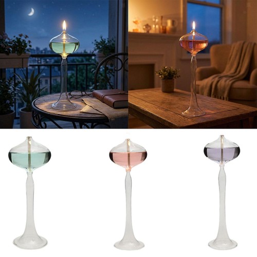 Bougeoir verre transparent - bougeoir,